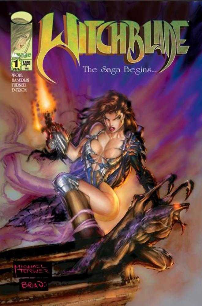 Witchblade #1 Facsimile Edition Cover B Michael Turner Foil Variant (Mature) (NM)