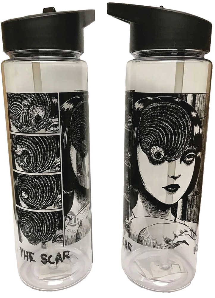 Junji Ito Uzumaki Scar Tritan Water Bottle