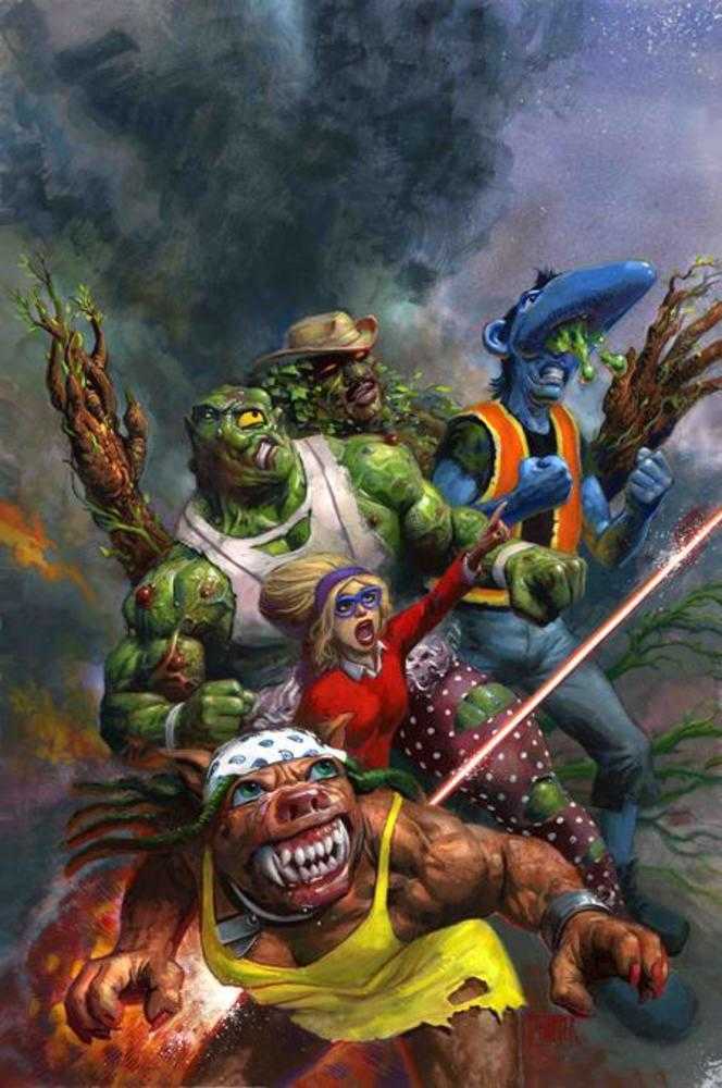 Toxic Avenger Comics #3 Cover C Fred Harper Exclusive Trading Card By Rob Steen Variant (Mature) (NM)
