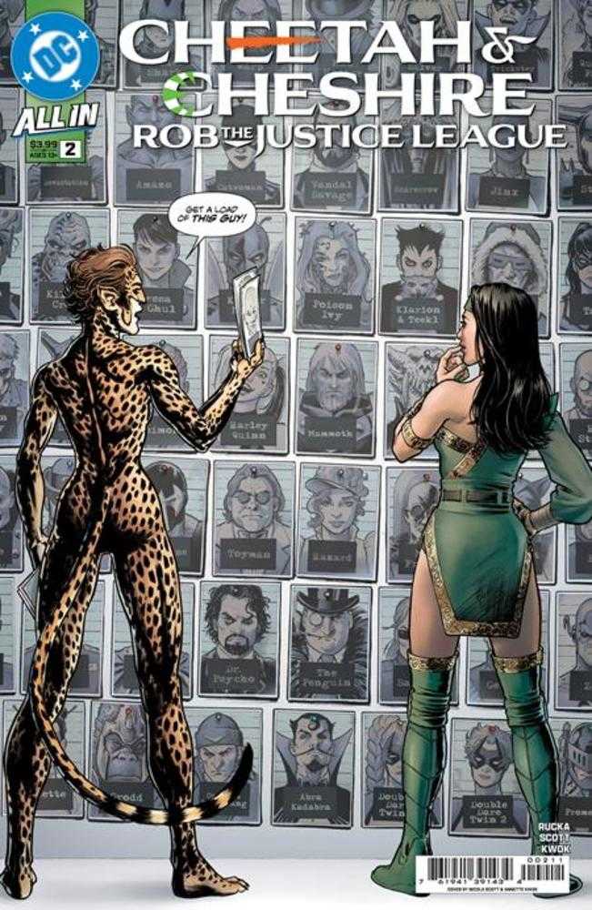 Cheetah And Cheshire Rob The Justice League #2 (Of 6) Cover A Nicola Scott (NM)