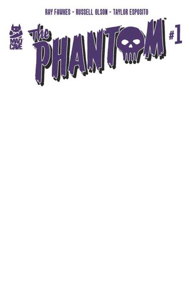 Phantom #1 Cover F Blank Variant (NM)