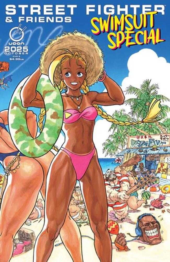 2025 Street Fighter & Friends Swimsuit Special #1 (One Shot) Cover E Inc 1:5 Kinu Nishimura Variant (NM)