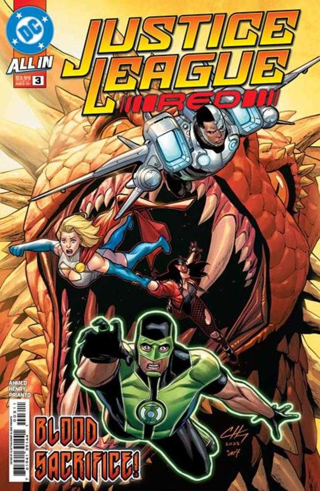 Justice League Red #3 (Of 6) Cover A Clayton Henry (NM)