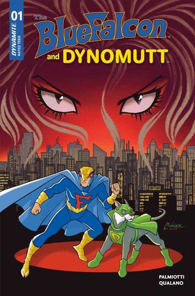 Blue Falcon & Dynomutt #1 Cover R Inc 1:5 Amanda Conner Foil Foc Bonus Variant (NM)