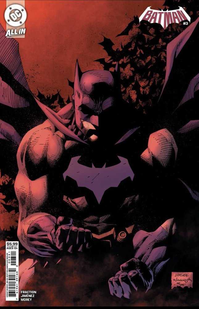 Batman #3 Cover B Jim Lee Card Stock Variant (NM)