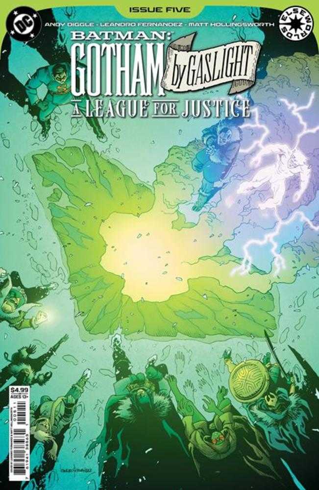 Batman Gotham By Gaslight A League For Justice #5 (Of 6) Cover A Leandro Fernandez (NM)
