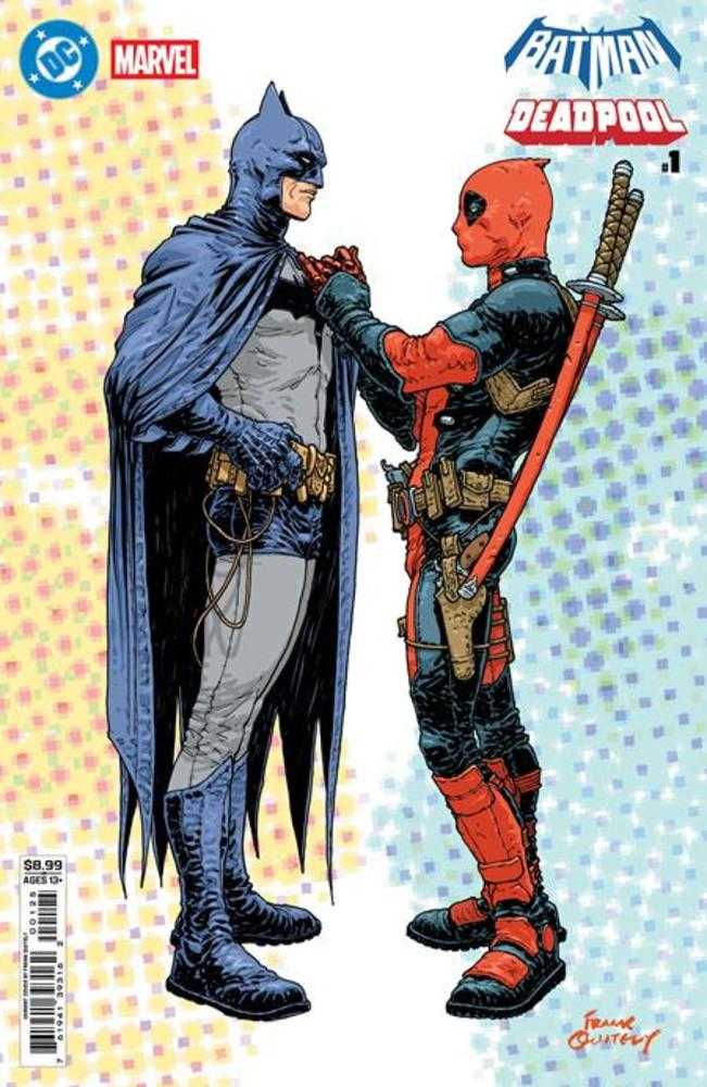 DC Marvel Batman Deadpool #1 (One Shot) Cover N Frank Quitely Batman Deadpool Card Stock Variant (NM)