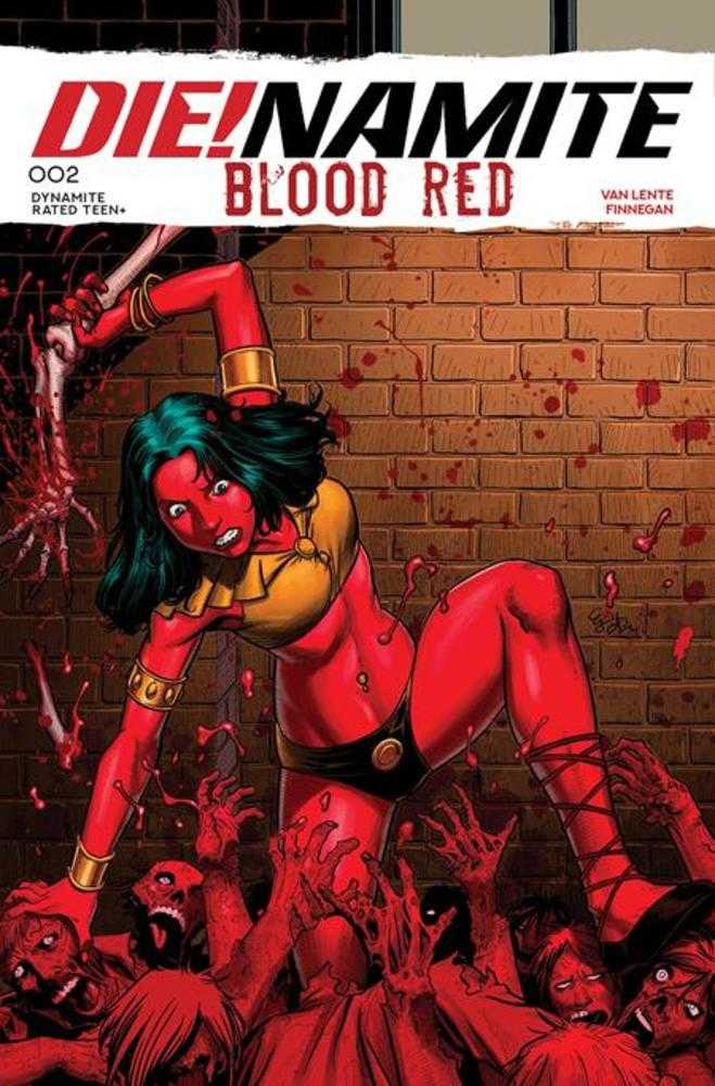 Dienamite Blood Red #2 Cover A Ej Su (NM)