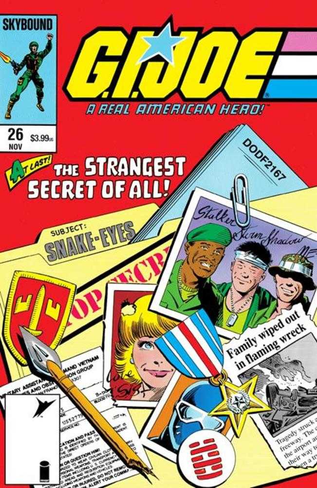 G.I. Joe A Real American Hero #26 Hama Files Edition Cover A Mike Zeck & Bob Wiacek (NM)