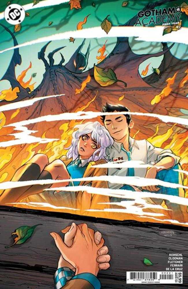 Gotham Academy First Year #2 (Of 6) Cover B Haining Card Stock Variant (NM)