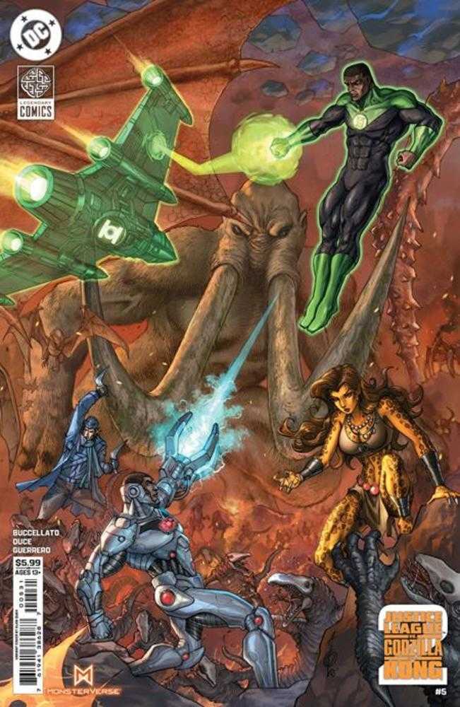 Justice League vs Godzilla vs Kong 2 #5 (Of 7) Cover B Alan Quah Card Stock Variant (NM)