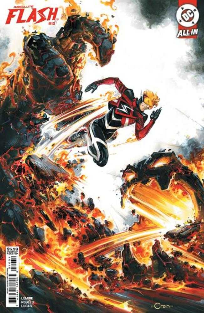 Absolute Flash #10 Cover C Clayton Crain Card Stock Variant (NM)