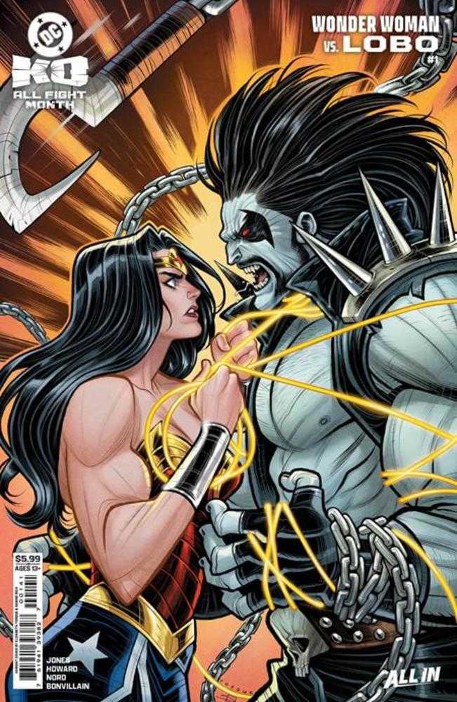 DC K.O. Wonder Woman vs Lobo #1 (One Shot) Cover D Elizabeth Torque Card Stock Variant (NM)