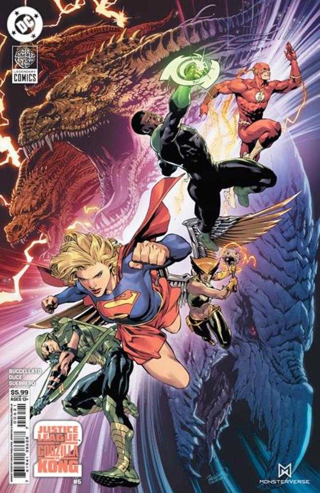 Justice League vs Godzilla vs Kong 2 #6 (Of 7) Cover B Carlo Pagulayan Card Stock Variant (NM)