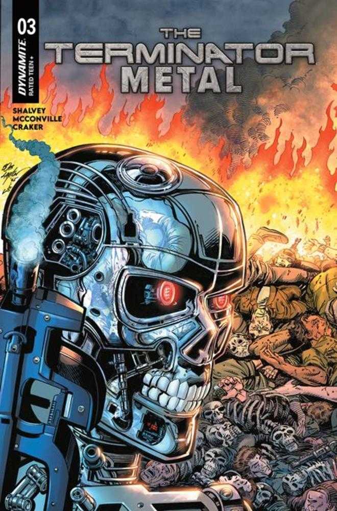 Terminator Metal #3 Cover B Bob Layton Variant (NM)