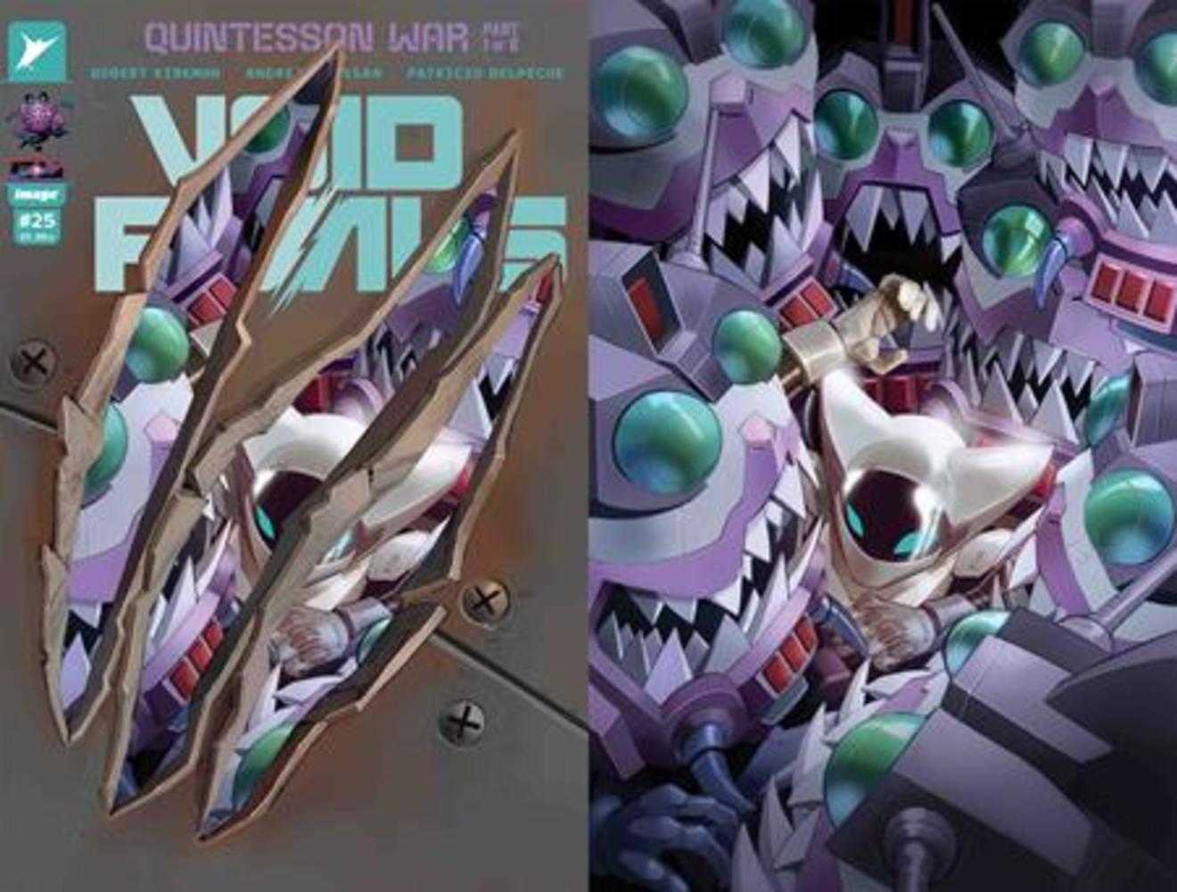 Void Rivals #25 Cover K Eric Canete Foil Die Cut Variant (NM)
