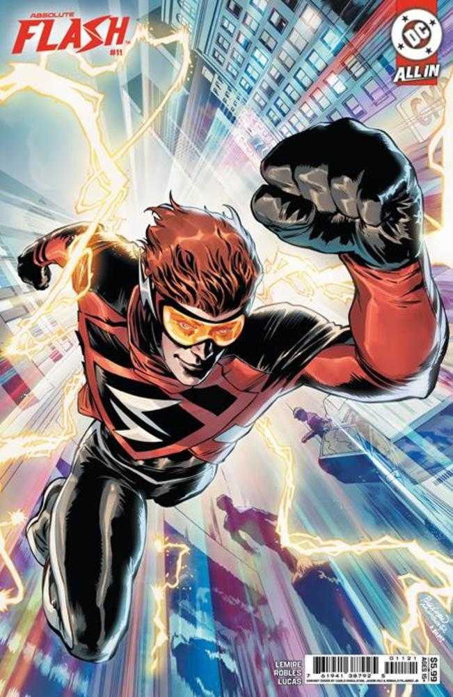 Absolute Flash #11 Cover C Carlo Pagulayan & Jason Paz Card Stock Variant (NM)