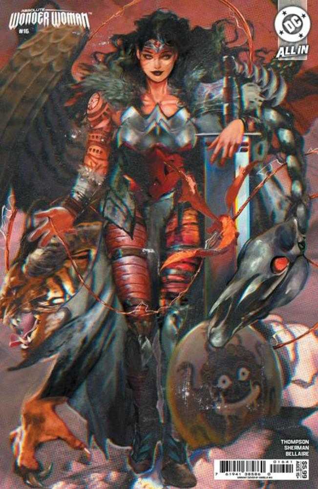 Absolute Wonder Woman #16 Cover E Angela Wu Card Stock Variant (NM)