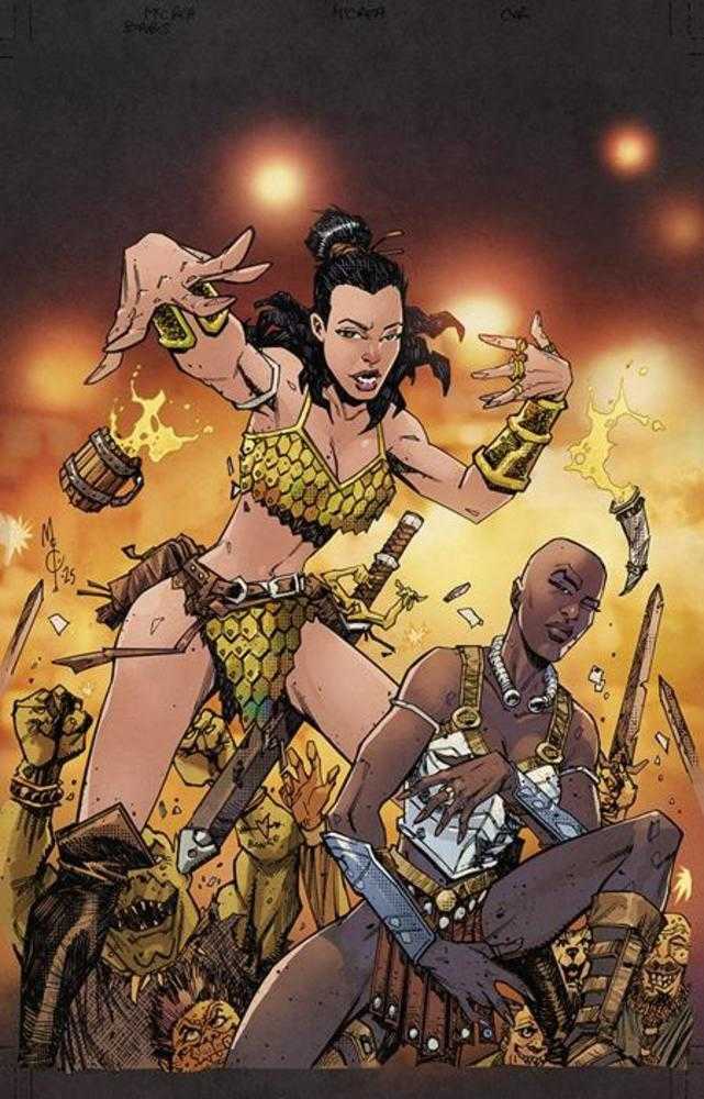 Babs The Black Road South #1 (Of 6) Cover B 1:3 John Mccrea Unlock Variant (Mature) (NM)