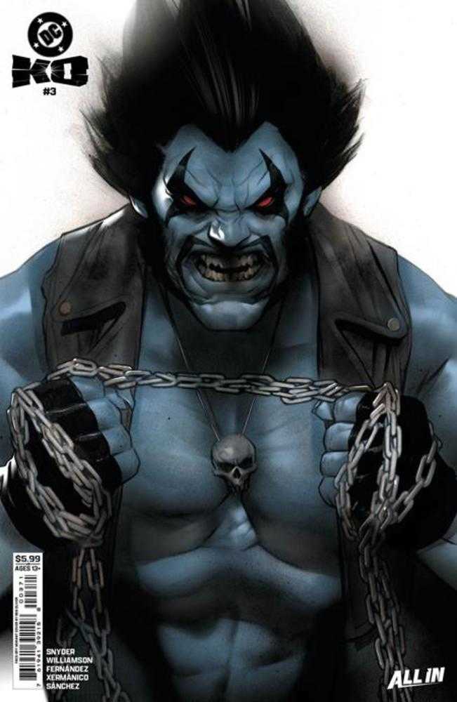 DC K.O. #3 (Of 5) Cover H Ben Oliver Face Off Card Stock Variant (NM)