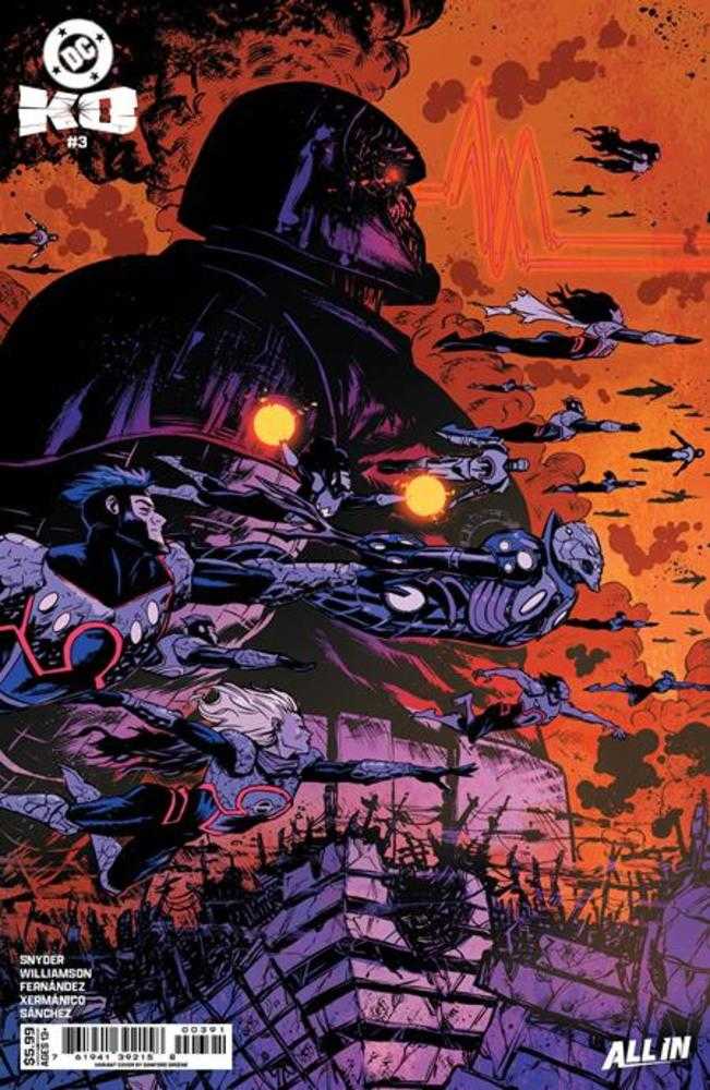 DC K.O. #3 (Of 5) Cover F Sanford Greene Darkseid Card Stock Variant (NM)