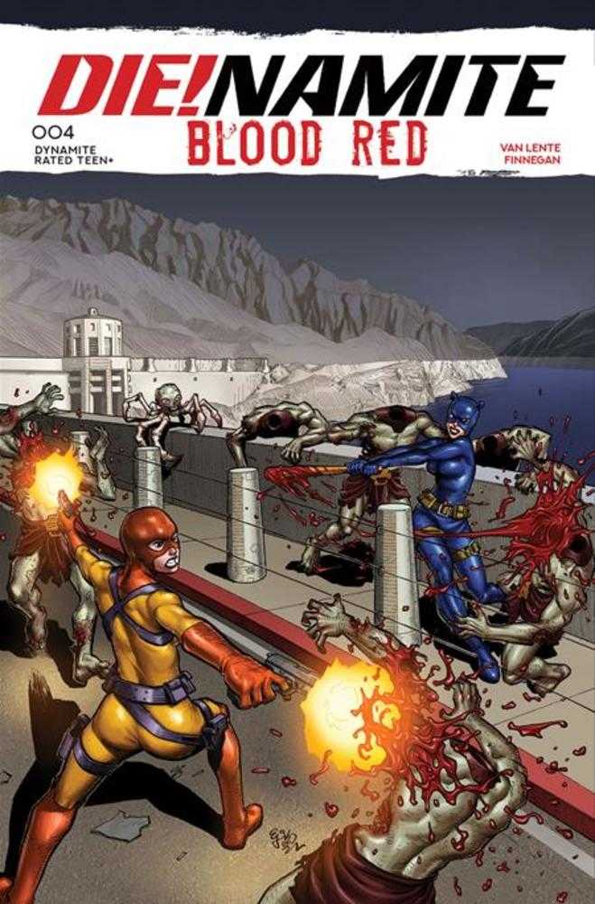 Dienamite Blood Red #4 Cover A Ej Su (NM)