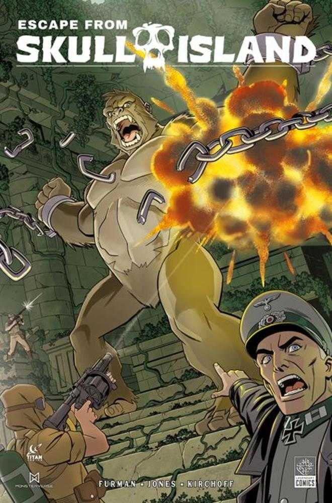 Escape From Skull Island #1 (Of 4) Cover B Christopher Jones Variant (NM)