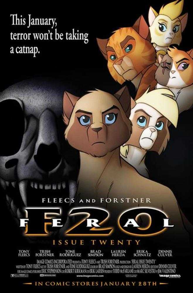 Feral #20 Cover B Trish Forstner & Allen Passalaqua Variant (NM)
