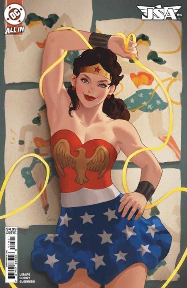 JSA #15 Cover B Lesley Leirix Li Card Stock Variant (NM)
