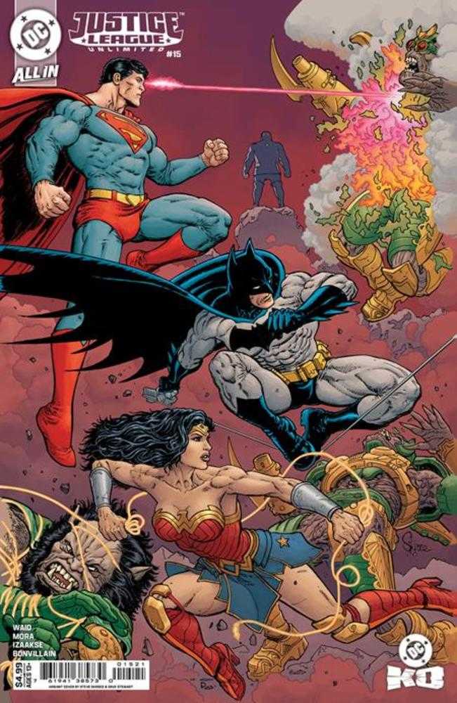 Justice League Unlimited #15 Cover B Steve Skroce Card Stock Variant (DC K.O.) (NM)