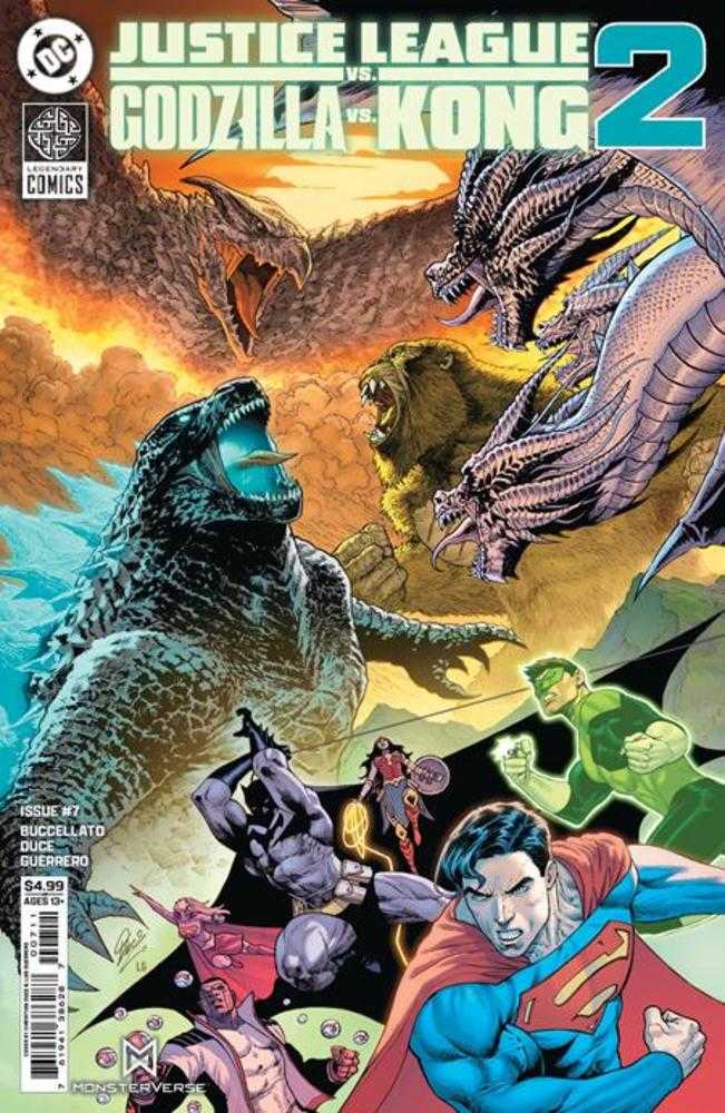 Justice League vs Godzilla vs Kong 2 #7 (Of 7) Cover A Christian Duce (NM)