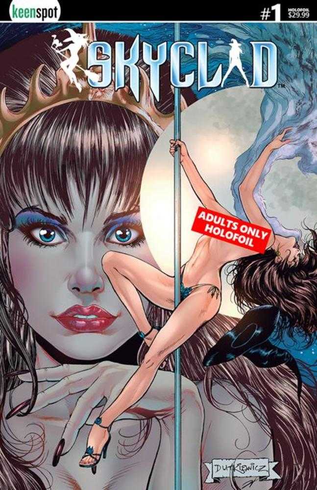 Skyclad #1 Cover B Michal Dutkiewicz Holofoil Adults Only Variant (Mature) (NM)
