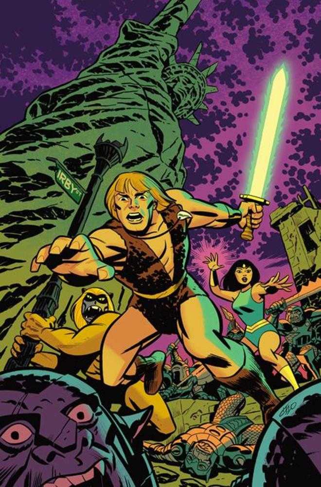 Thundarr The Barbarian #1 Cover L 1:10 Michael Cho Foil Full Art Variant (NM)