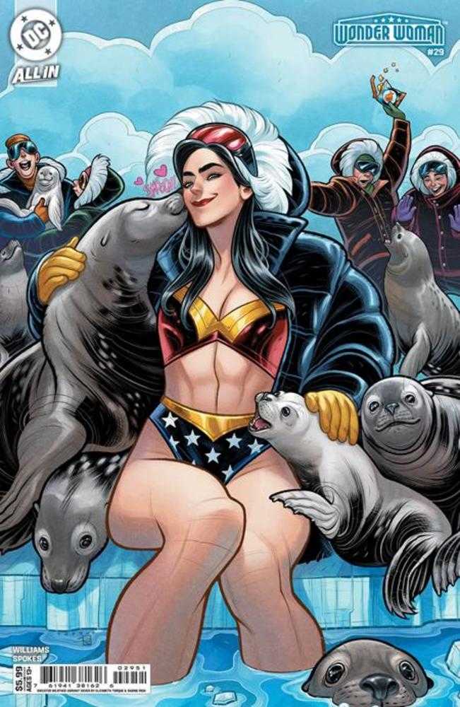 Wonder Woman #29 Cover E Elizabeth Torque Sweater Weather Card Stock Variant (NM)