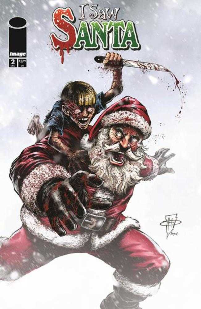 I Saw Santa A Spawn Universe Christmas Story #2 (Of 2) Cover C Daniel Henriques Variant (NM)