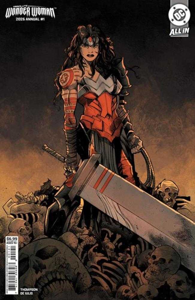 Absolute Wonder Woman Annual 2026 #1 (One Shot) Cover D Denys Cowan Card Stock Variant (NM)