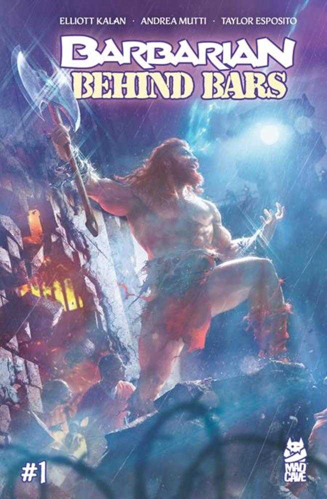 Barbarian Behind Bars #1 (Of 5) Cover B Rahzzah Variant (NM)