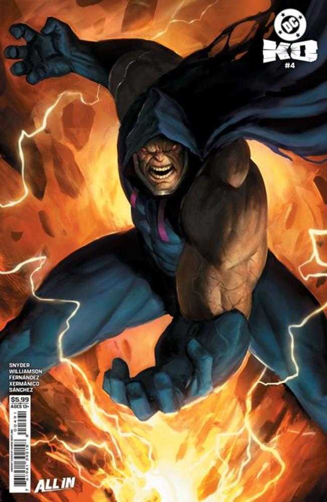 DC K.O. #4 (Of 5) Cover F Aaron Bartling Darkseid Card Stock Variant (NM)