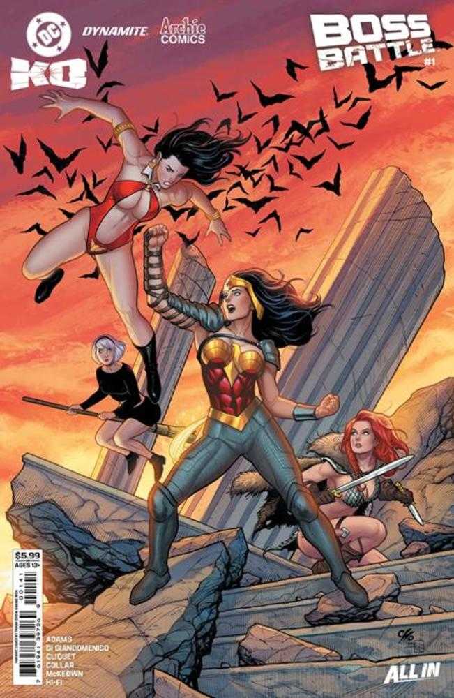 DC K.O. Boss Battle #1 (One Shot) Cover D Frank Cho Card Stock Variant (NM)