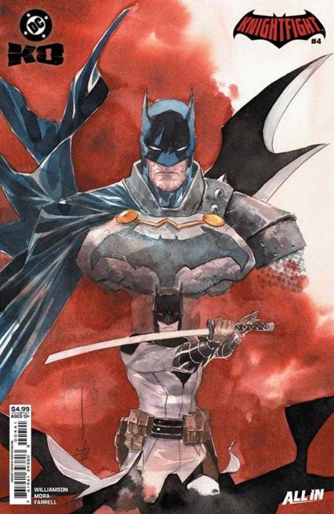 DC K.O. Knightfight #4 (Of 4) Cover D Dustin Nguyen Card Stock Variant (NM)