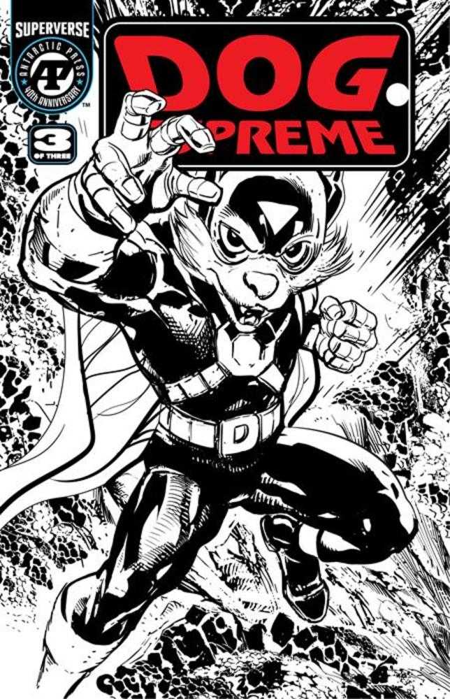Dog Supreme #3 (Of 3) Cover B Brian Denham Variant (NM)