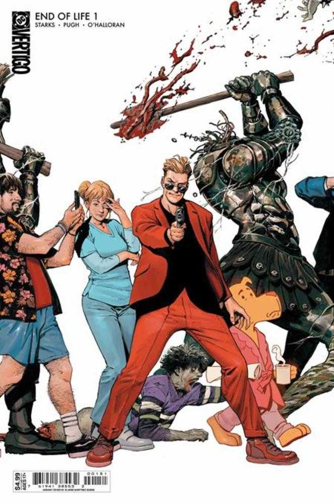 End Of Life #1 Cover E Alvaro Martinez Bueno Connecting Card Stock Variant (Mature) (NM)