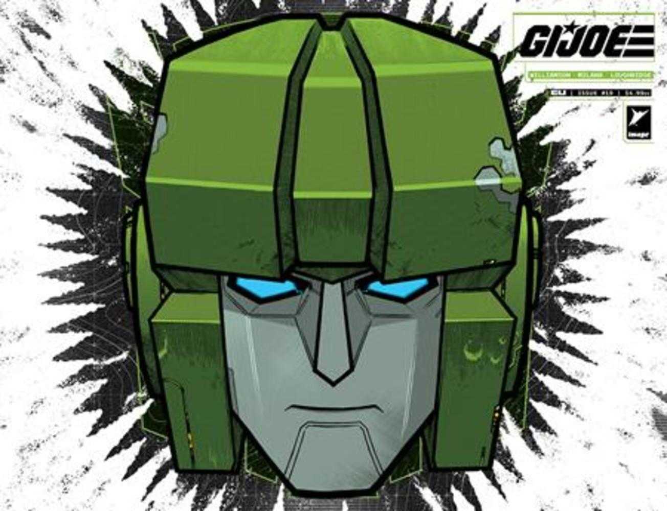 G.I. Joe #19 Cover G John Amor & Andres Juarez Die Cut Foil Mask Variant (NM)