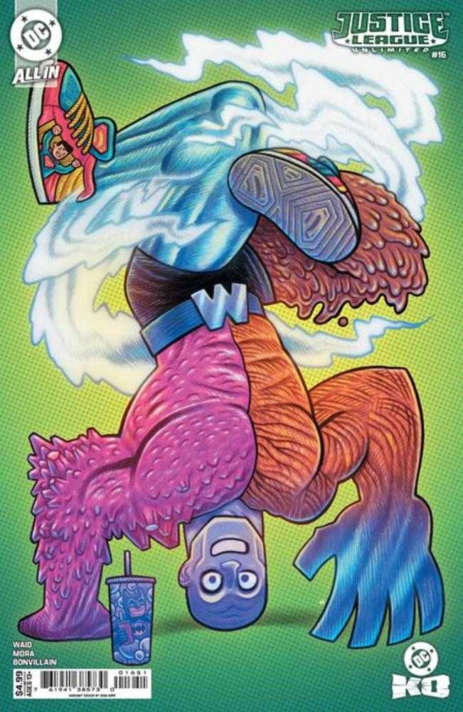 Justice League Unlimited #16 Cover D Dan Hipp Card Stock Variant (DC K.O.) (NM)