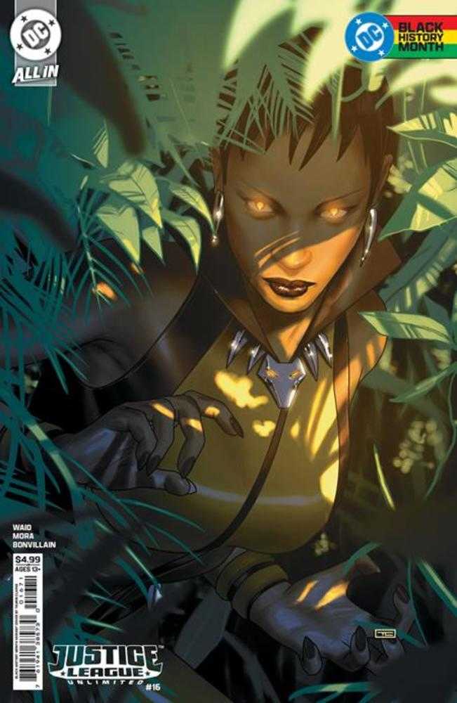 Justice League Unlimited #16 Cover G Taurin Clarke Black History Month Card Stock Variant (DC K.O.) (NM)
