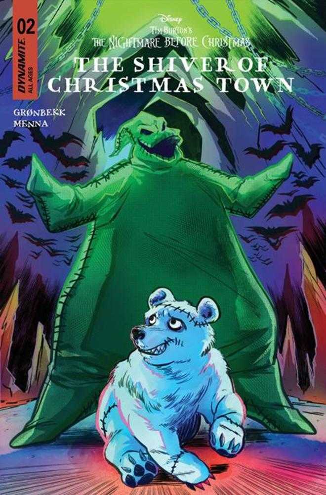 Tim Burtons The Nightmare Before Christmas The Shiver Of Christmas Town #2 Cover B Soo Lee Variant (NM)