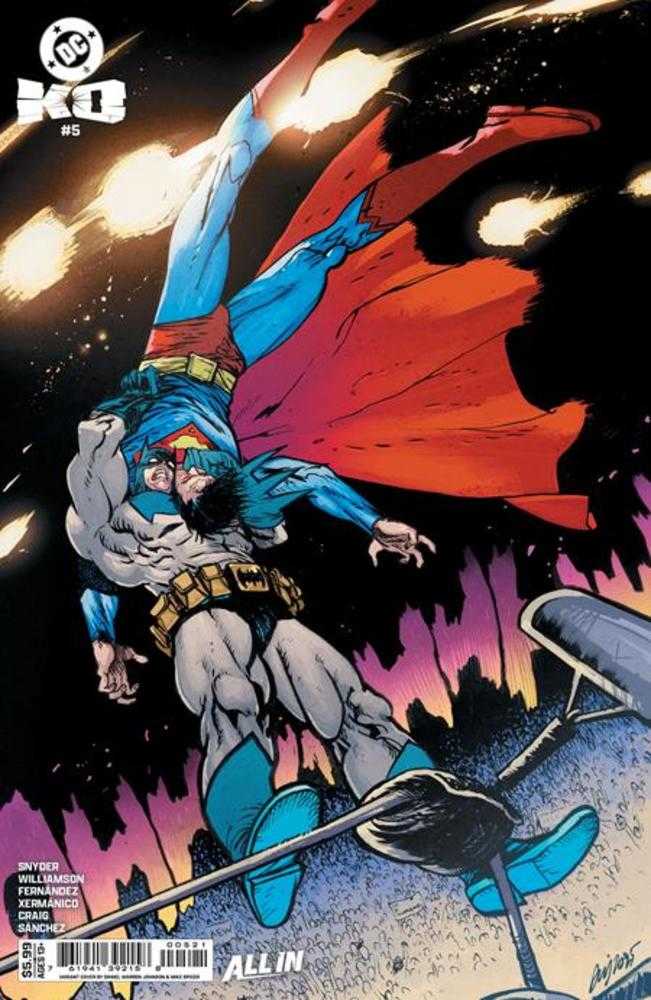 DC K.O. #5 (Of 5) Cover B Daniel Warren Johnson Card Stock Variant (NM)