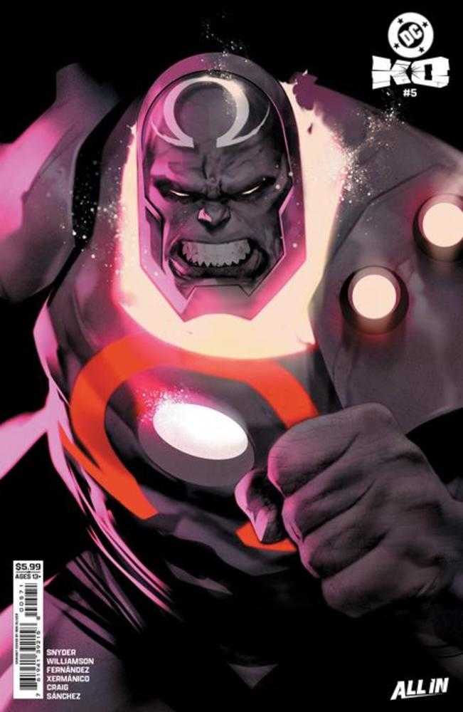 DC K.O. #5 (Of 5) Cover F Ben Oliver Face Off Card Stock Variant (NM)