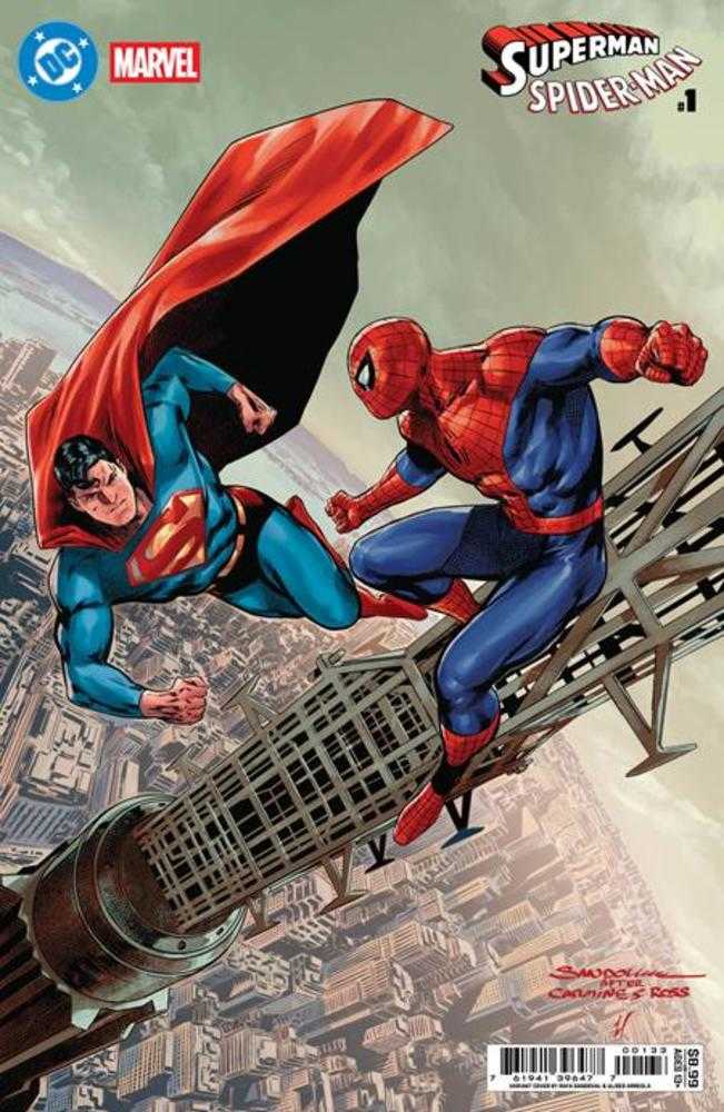 DC Marvel Superman Spider-Man #1 (One Shot) Cover S Rafa Sandoval Card Stock Variant (NM)