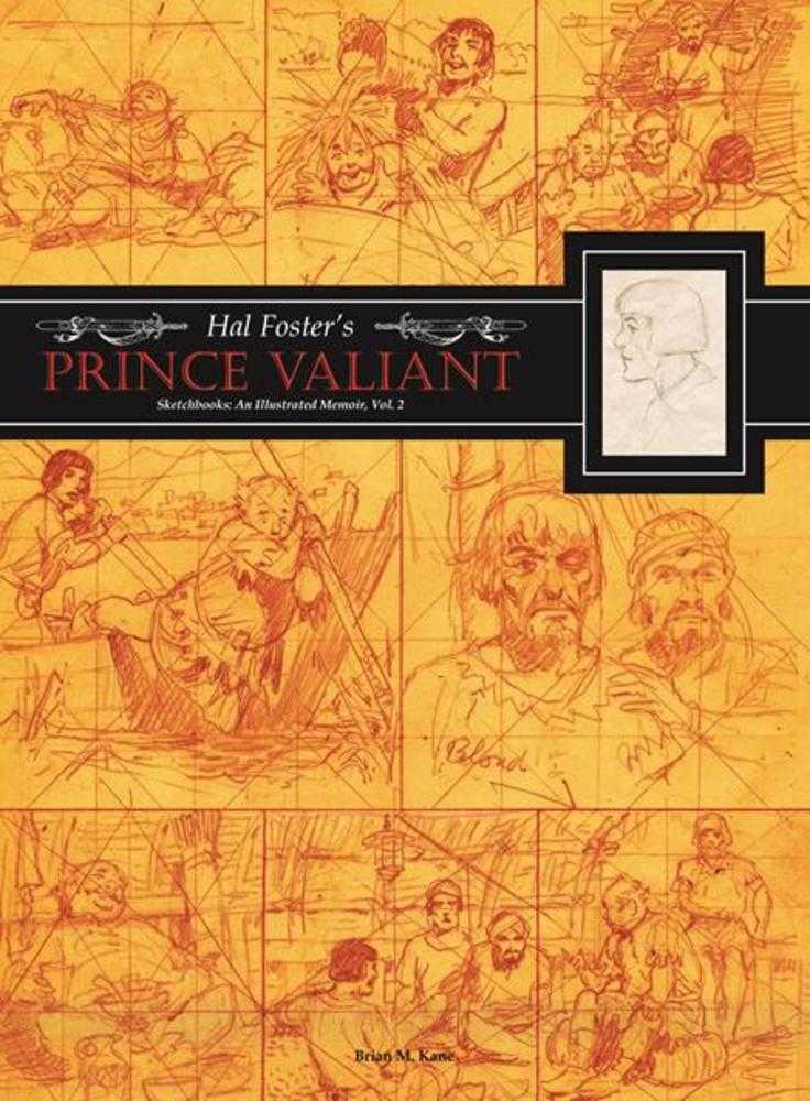Hal Fosters Prince Valiant Sketchbooks Hardcover Volume 02 An Illustrated Memoir (Mature) (NM)
